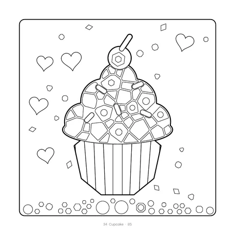 Buchseite: Cupcake